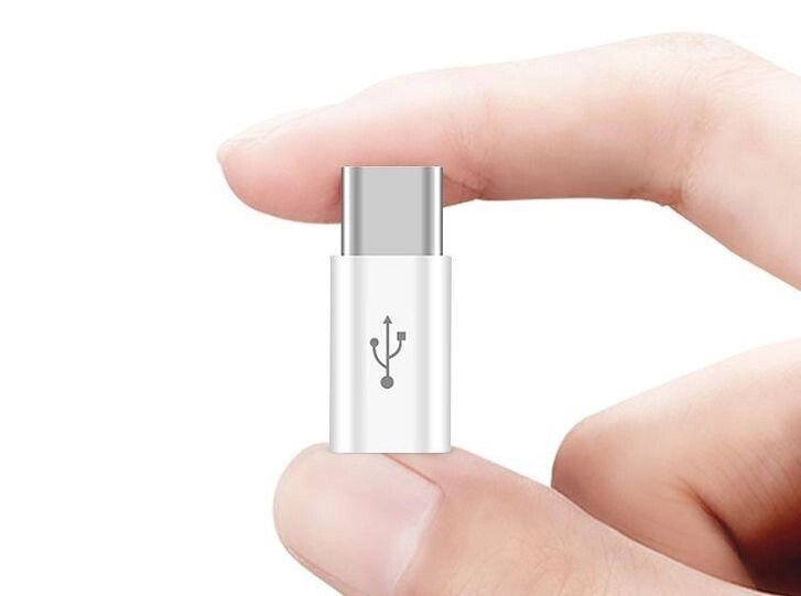 Перехідник для заряджання Micro USB — &gt, USB 3.1 Type-C USB Адаптер від компанії Premium - фото 1