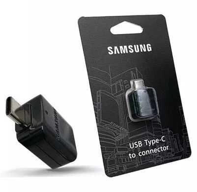 Перехідник Samsung TYPE-C-&gt, OTG (USB 3.0) під'єднання флешки до телефона від компанії Premium - фото 1