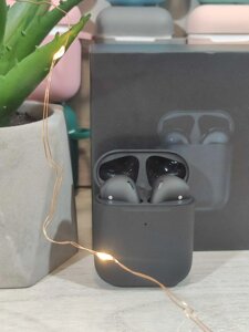 Бездротові навушники LUX AirPods 2 топова модель ( чорні )