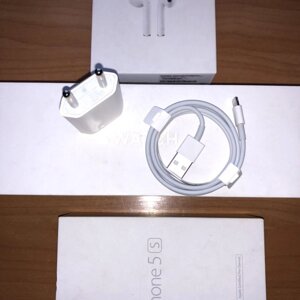 Зарядка комплекту 5W на оригінальному кабелі iPhone та блоці iphone oem