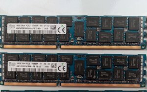 Серверна оперативна пам'ять Hynix 16GB DDR3L 2Rx4 PC3L-12800R