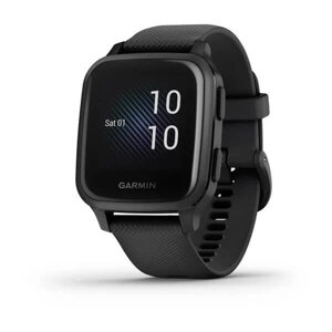 Смарт-годинник Garmin Venu Sq Music Edition Black/Slate (010-02426-10/00)