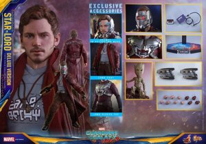 Фігурка 1/6 hot toys mms 421 GUARDIANS OF THE GALAXY 2 STAR-LORD