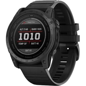 Смарт-годинник Garmin Tactix 7 – Standard Edition Premium Tactical GPS Watch with Silicone Band (010-02704-00/01)