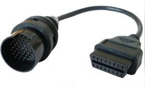 Перехідник для Mercedes 38 pin — &gt, OBD2 16 пін мерседес сканер ОБД2