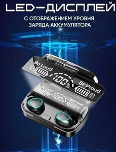 Сенсорні Bluetooth-навушники з цифровим кейсом M10