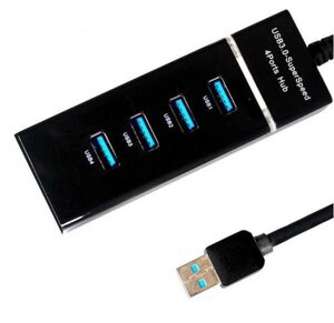 Хаб USB 3.0 4 порти концентратор кабель 30 см HUB