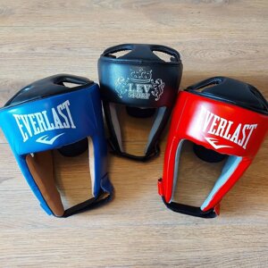 Шолом боксерський Everlast, LEV SPORT натуральна шкіра