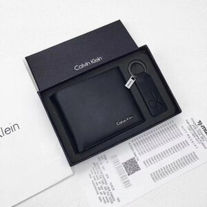 Чоловічий шкіряний гаманець Calvin Klein/чоловічий шкіряний гаманець