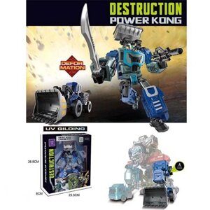 Машина трансформер Destruction power kong LJ1672 Спецтехніка