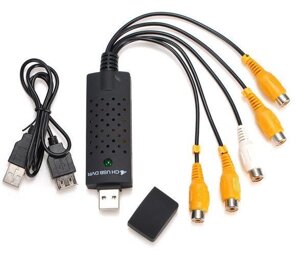 EasyCap 4 канали USB 2.0 карта відео захоплення конвертер оцифровування плата