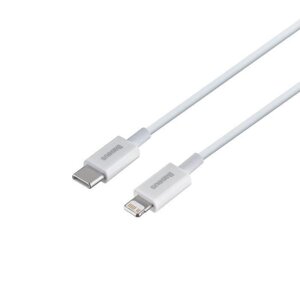 Кабель USB Baseus CATLYS Type C to Lightning PD 20W 0.25m Білий