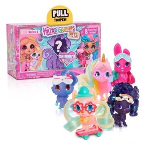 Вихованці Кукол Hairdorables Pets Set Surprise Series 2 Петс Хеїрдораблс