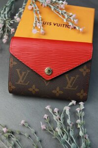 NEW 2023 Гаманець Louis Vuitton Луї Віттон LUX якість червоний колір