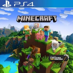 Minecraft PS4/PS5 не диск Dungeons SpongeBob Губки Бін