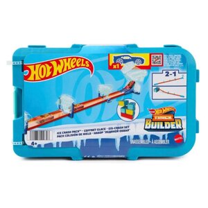 Трек Хот Вілс Конструктор трас Льодове зіткнення. Hot Wheels Ice Crash