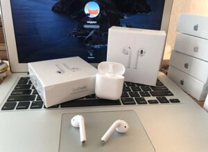 Airpods 2 Wireless charging case Оригінал 1:1 АірПодс 2 ЛЮКС коп я Опт