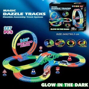 Конструктор Dazzle tracks 227 деталей, трек