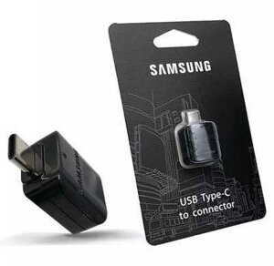 Перехідник Samsung TYPE-C-&gt, OTG (USB 3.0) під'єднання флешки до телефона