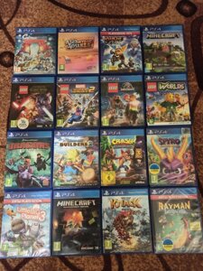 Диск Sony Ps4 Ufc Minecraft Gta Fifa Mortal Mafia FarCry Metro Rdr Nba