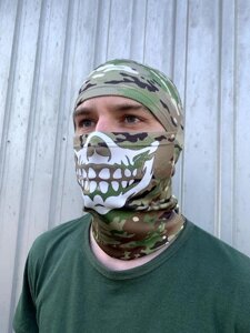 Мультфільми Balaklava, череп, Nato, Multicam Balaclava