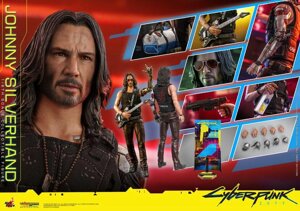 Фігурка 1/6 hot toys vgm 47 CYBERPUNK 2077 — JOHNNY SILVERHAND