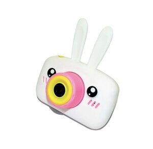 Дитяча фотокамера цифрова Baby Photo Camera Rabbit Х-500 Біла