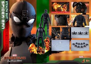 Фигурка 1/6 hot toys mms 541 SPIDER-MAN (STEALTH SUIT) deluxe