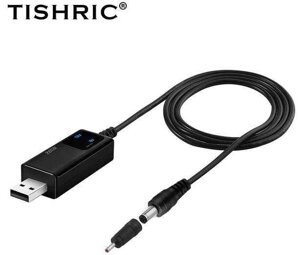 USB-перетворювач 5V до 9V/12V з роз'ємом 3.5x1.35 мм живлення роутера