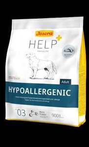 Корм Josera Гіпоалергенік. Josera Help Hypoallergenic Dog 900г7.08.312