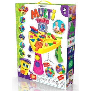 Набір столик для творчості Multi Table Danko Toys, дірка, пластилін