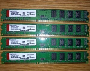 DDR3 - 2GB 1333MHz на чіпах KINGSTON (DDR31333D3C09/2G), Гарантія 6 міс