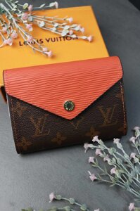 NEW 2023 Гаманець Louis Vuitton Луї Віттон LUX якість помаранчевий колір