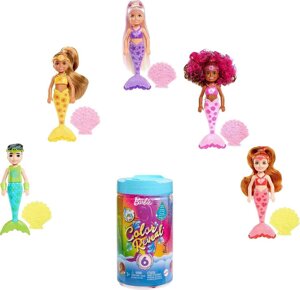 Барбі Челсі Русалка Barbie Chelsea Color Reveal Mermaid HCC75