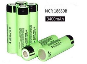 Акумулятор без захисту Panasonic NCR18650B 3400 mAh 18650 Li-ion 8 А