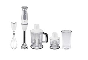 Блендер Braun MultiQuick 5 Vario з насадками, 1000 Вт, MQ 5245 WH