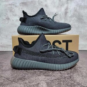 Чоловічі кросівки Adidas Yeezy Boost 350 Шнурки та смужка рефлективні