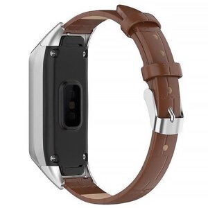 Ремінець Leather Strap для Samsung Galaxy Fit R370 Brown