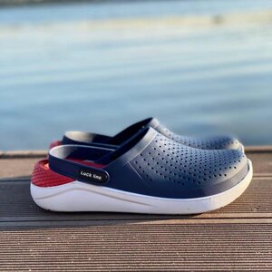 | Кроки Сині | Crocs | Чоловічі крокси Літо| Розмір 40-45