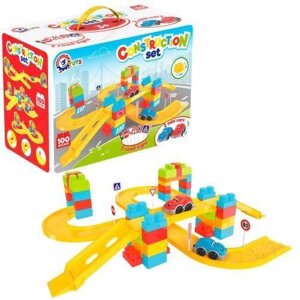 Конструктор 8324 «Автомагістраль» Technok Toys, 100 деталей, 2 машинки