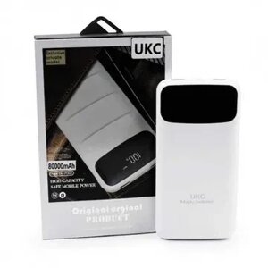 Power Bank UKC 80000mAh УМБ акумулятор зарядне поверБанк портативний