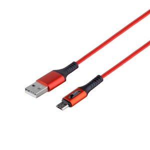 Кабель USB Hoco U79 Admirable USB Micro USB 2.4 А 1.2 м Червоний