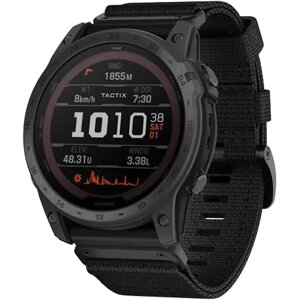 Смарт-годинник Garmin Tactix 7 – Pro Ballistics Edition S. Powered T. Watch w. Applied B. and Nylon Band