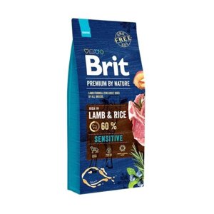 Корм Бріт Brit Premium Dog Sensitive Lamb 3 kg, 7.05.555