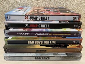 Steelbook 4K Ultra Blu-ray HD (Bad Boys) Погані хлопці 1 - 3 з рус. яз.