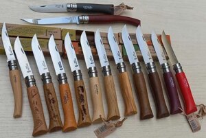 НІЖ OPINEL Inox 09 Франція ручка бук цінні породи карбон неірж