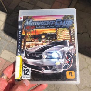 Midnight Club Los Angeles PlayStation 3.