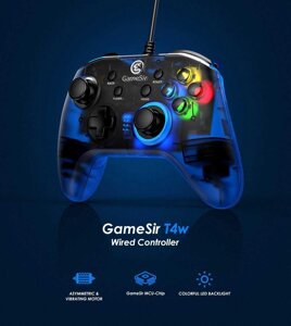 Gamesir T4W t4 w Gamepad джойстик геймпад дротовий тригер