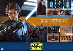 Фігурка 1/6 hot toys tms19 STAR WARS The CLONE WARS — ANAKIN SKYWALKER