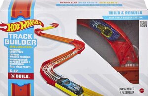 Трек Hot Wheels Рухиста траса. Дороги Хот Вілс крутий поворот. Mattel